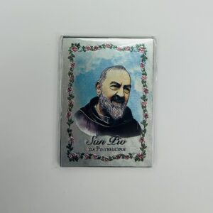St. Pio Lazer Engraved Magnet
